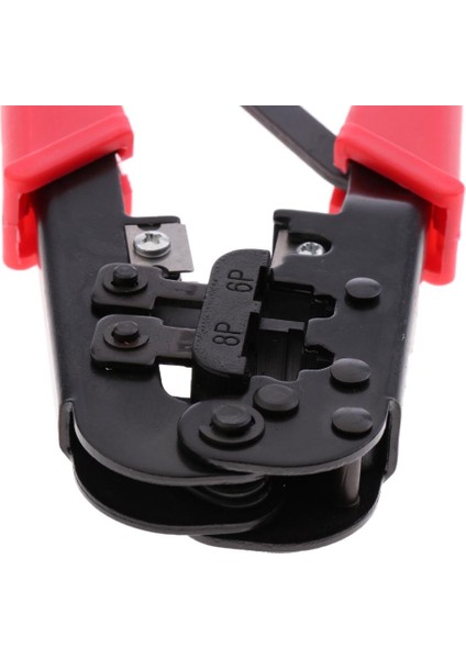 6 P 8 P Ağ Kablosu Crimper Aracı RJ11 Lan Ethernet Pense Sıkma Aracı