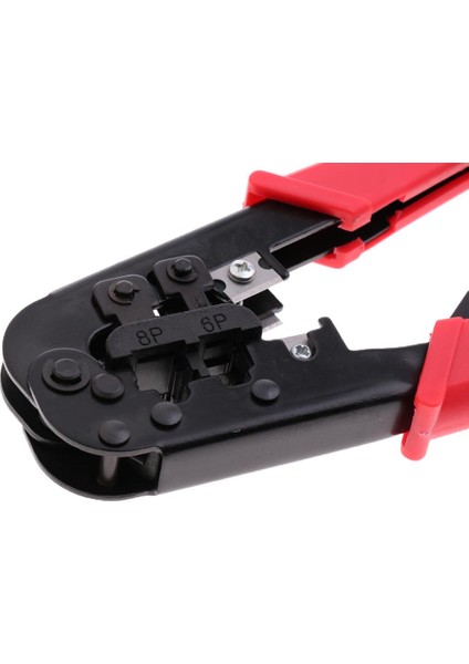 6 P 8 P Ağ Kablosu Crimper Aracı RJ11 Lan Ethernet Pense Sıkma Aracı