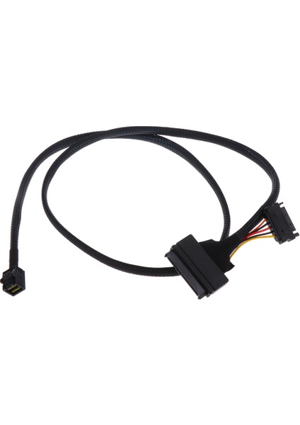 3ft Dayanıklı Mini Sas Hd SFF-8643 U.2 SFF-8639 Nvme Kablosu SSD Hattı