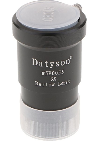 1.25 "3x 5x Barlow Lens M42 Konu Için 1.25 Inç 31.7mm Teleskoplar Mercek