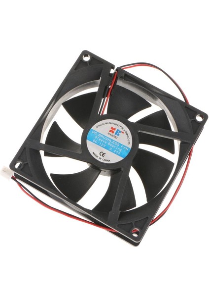 6x 92MM Durumda Fan 12 V Dc Pc Cpu Bilgisayar Soğutma Fanı 2 Pin