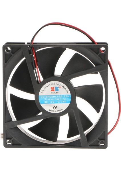 6x 92MM Durumda Fan 12 V Dc Pc Cpu Bilgisayar Soğutma Fanı 2 Pin