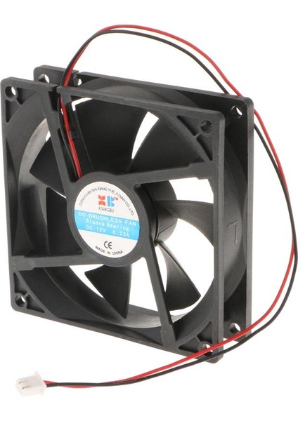 6x 92MM Durumda Fan 12 V Dc Pc Cpu Bilgisayar Soğutma Fanı 2 Pin