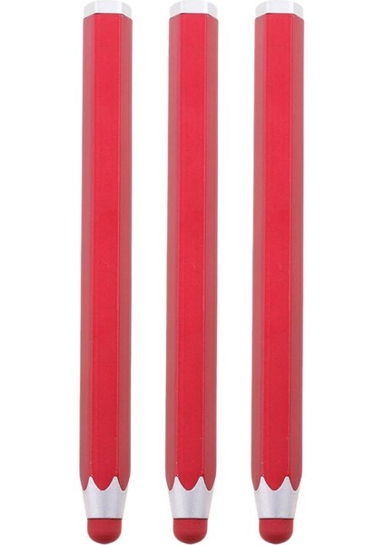 4.1 "3 Adet Evrensel Büyük Stylus Kalem iPhone iPad Kapasiteli Ekran Için