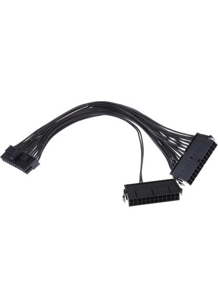3x 24PIN Erkek Kadın Çift Psu Atx Güç Adaptörü Madencilik Kablo Bağlayıcı Kordon fiyatları