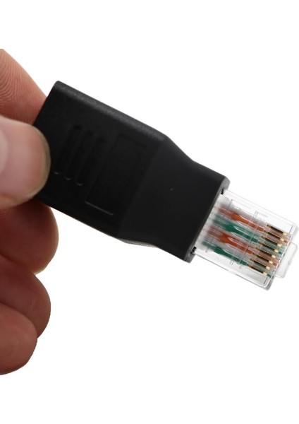 2x M / F Adaptörü Erkek Kadın Kablo Crossover Konnektör Bilgisayar Siyah Için
