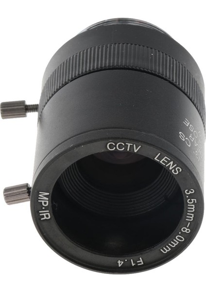 1/3 "cs Montaj 3.5-8mm F1.4 Manuel Iris Yakınlaştırma Lensleri Için Cctv Endüstriyel Kamera