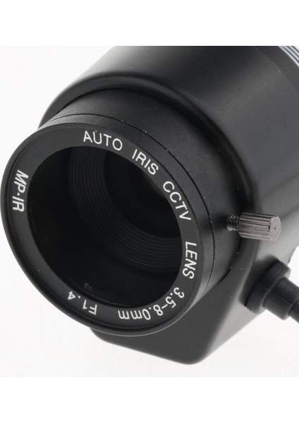 3.5-8mm Cctv Ir Lens Otomatik Iris Manuel Odak Güvenlik Video Kamera Için