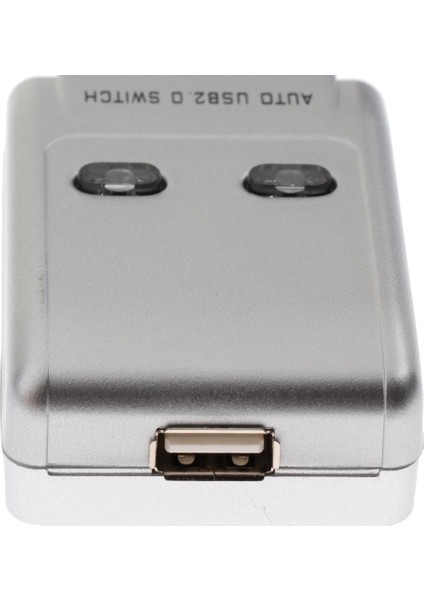 2 USB 2.0 Paylaşma Anahtarı Seçici 1'de 2 Çıkış Anahtarlayıcı Adaptörü Pc Yazıcı Için