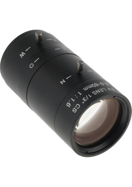 1/3 "6-60MM F1.6 Cs Montaj Manuel Iris Odak Varıfokal Cctv Kamera Lens