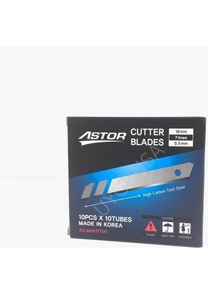 Maket Yedeği Geniş 18MM(0.50MM)GENİŞLİK 100 Adet