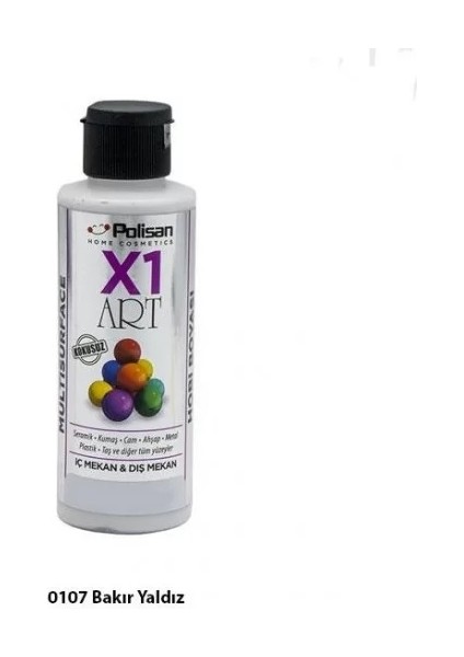 X1 Art Multisurface Antik Bakır Yaldız 120 Ml.