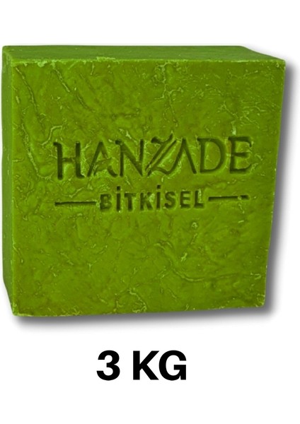 Hanzade Bitkisel Doğal El Yapımı Hatay Defne Sabunu 3 Kg