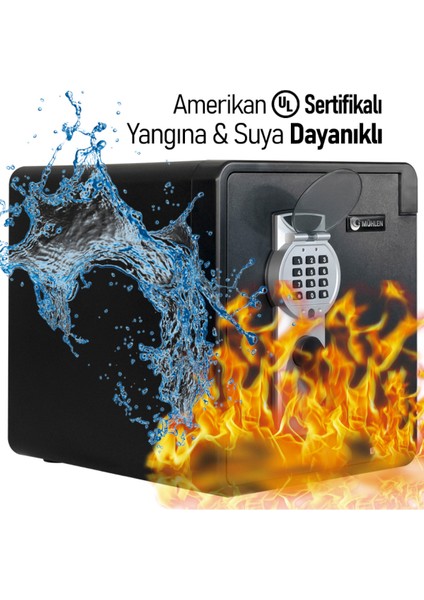 Fıre Safe Yg 2087 Yangına ve Suya Karşı Dayanıklı Para ve Değerli Eşya Kasası indirimleri