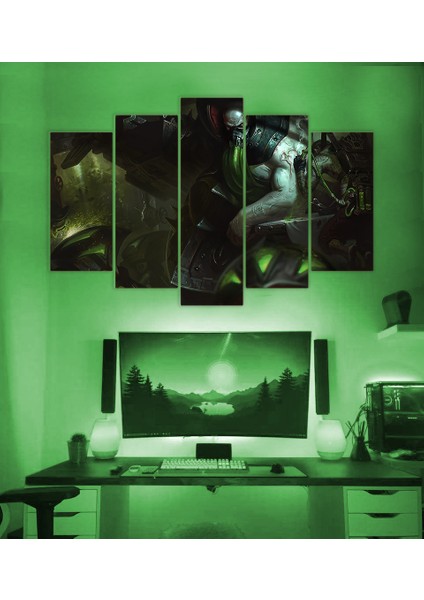 5li Mdf League Of Legend Urgot Tablo 60 x 90 cm