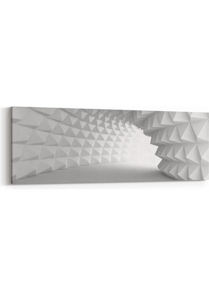 10439YI Abstract Tünel Görsel Yatay Ince Kanvas Tablo