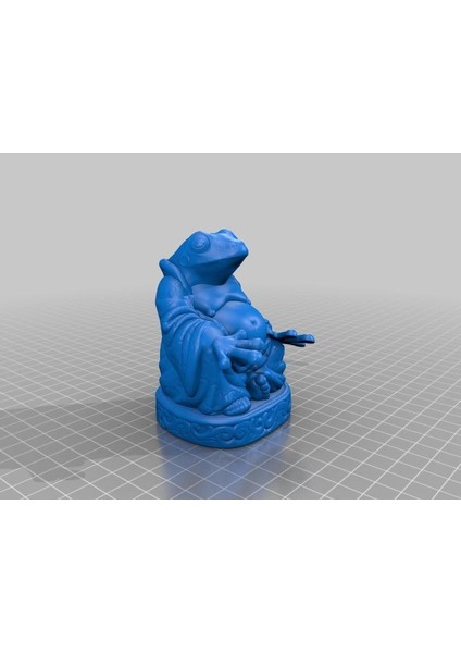 / El Ile Kurbağa Buddha (Hayvan Koleksiyonu) Plastik Aparat