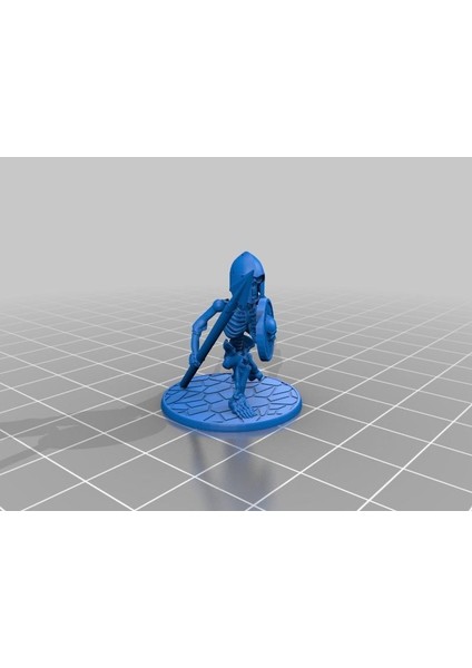 Spear ve Kalkan 2 Ile 28MM Iskelet Savaşçısı Plastik Aparat