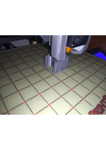 Yatay Makara Tutucu V-Yuvası CR10, Ender 3, Tevo Plastik Aparat