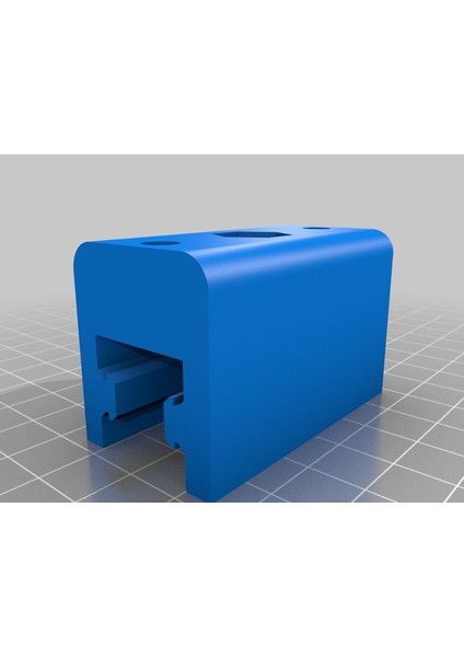 Yatay Makara Tutucu V-Yuvası CR10, Ender 3, Tevo Plastik Aparat