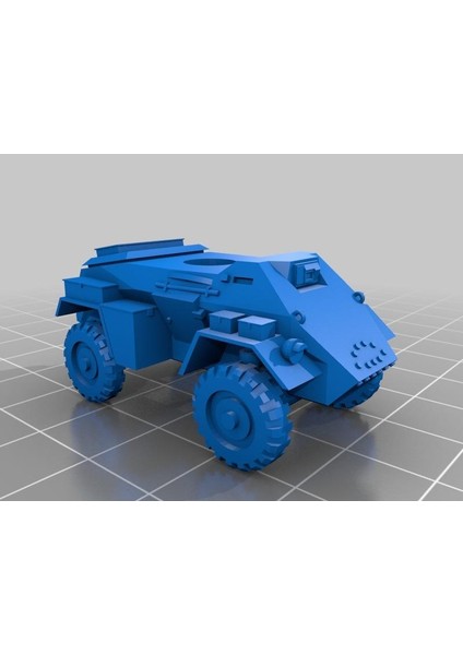 Kanada Fox Armored Araba [1:100 Ölçek] Plastik Aparat