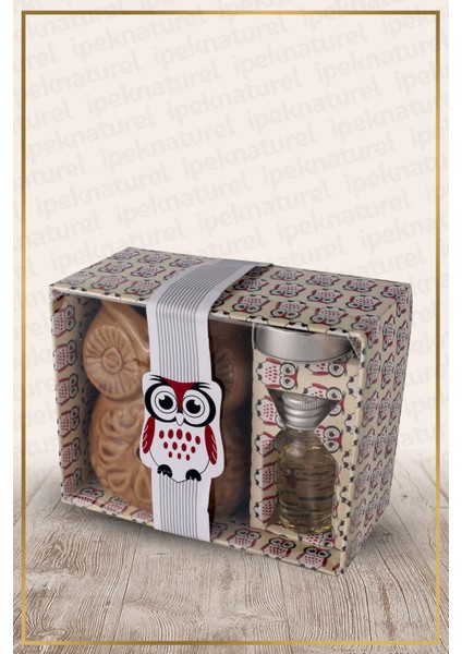 Buhurdanlık Baykuş Set Kahve