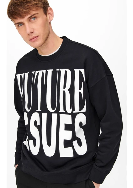 Only & Sons Erkek Sweatshirt Crewneck Sweat 22021689