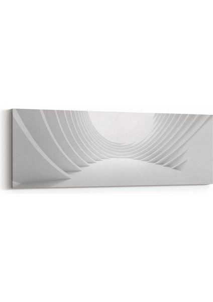 10424YI Abstract Tünel Görsel Yatay Ince Kanvas Tablo