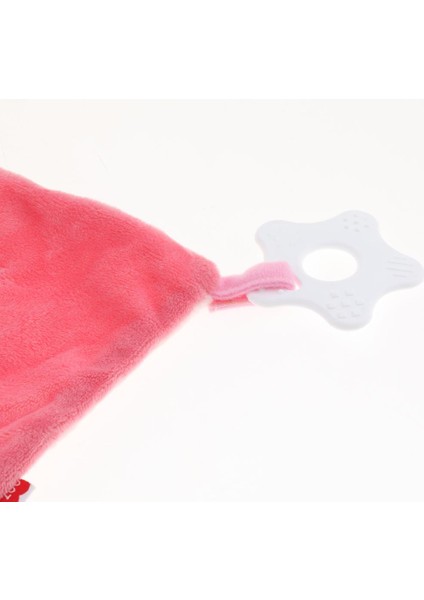 Peluş Battaniye Diş Çıkarma Güvenlik Etiketi Bebek Güvenliği Battaniye Turuncu Eşek (Yurt Dışından)