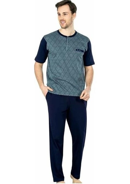 5448 Erkek 3lü Pijama Takımı