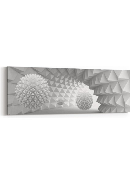 10429YI Abstract Tünel Görsel Yatay Ince Kanvas Tablo