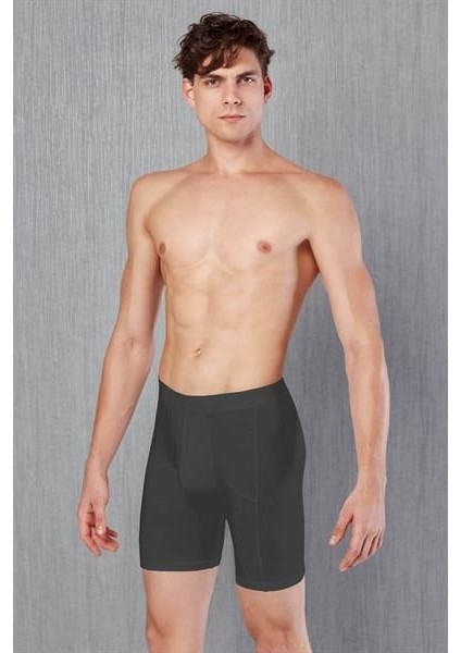 1792 Erkek Pamuklu Uzun Boxer