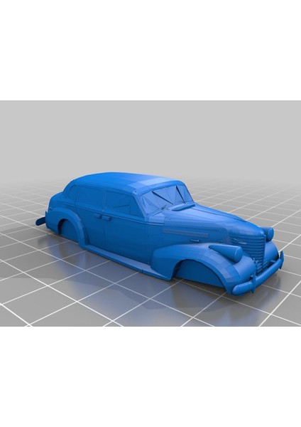 Oldsmobile Sekiz Dört Kapı Turu Sedan 1938 Plastik Aparat