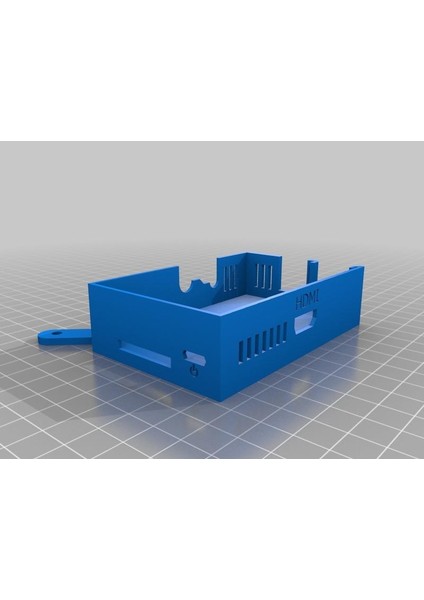 Raspberry Pi Case Ile Yarım Vesa Mount Plastik Aparat