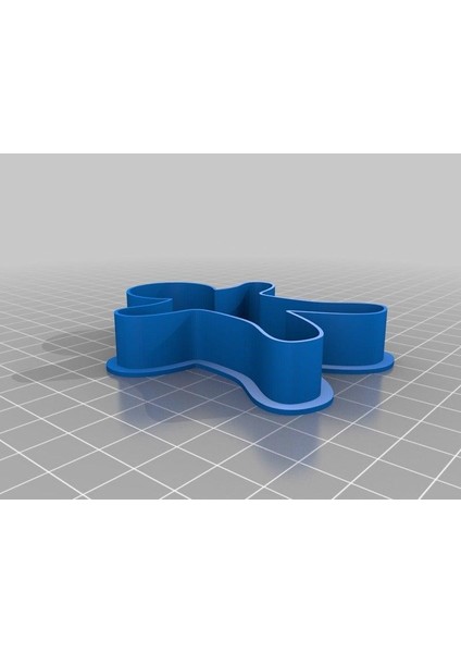 Cortador Galleta Jengibre (Zencefil Çerez Kurabiye Kesici Kalıp Plastik Aparat