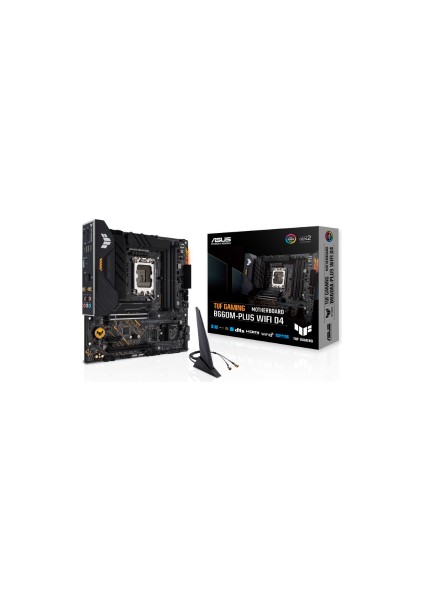 Tuf Gamıng B660M-PLUS Wıfı D4 B660 5333 Mhz Ddr4 LGA1700 Matx Anakart