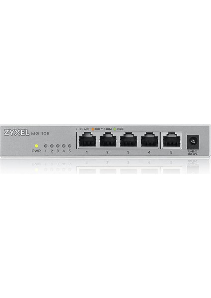 MG-105 5 Port 10/100/1000 Mbps Yönetilemez 2.5gbe Unman Swıtch