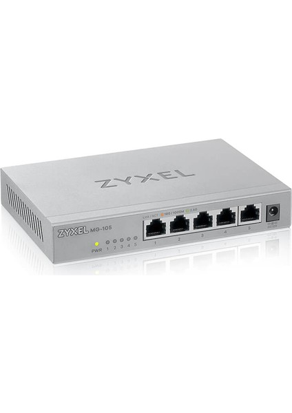 MG-105 5 Port 10/100/1000 Mbps Yönetilemez 2.5gbe Unman Swıtch