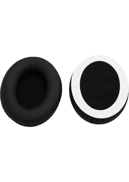 Audio-Technica ATH-ANC7/ANC9/ANC27 Için 1 Çift Dhw-33 Yedek Kulaklık Ucu - Siyah - Beyaz (Yurt Dışından)