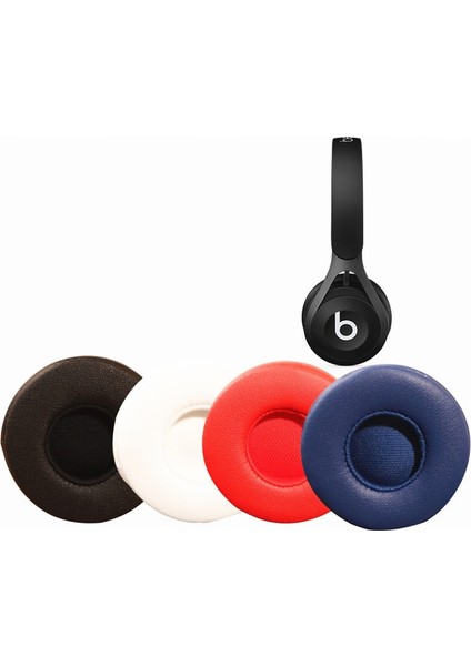 Beats Ep Için 1 Çift Yedek Kulaklık Ucu - Kırmızı (Yurt Dışından)