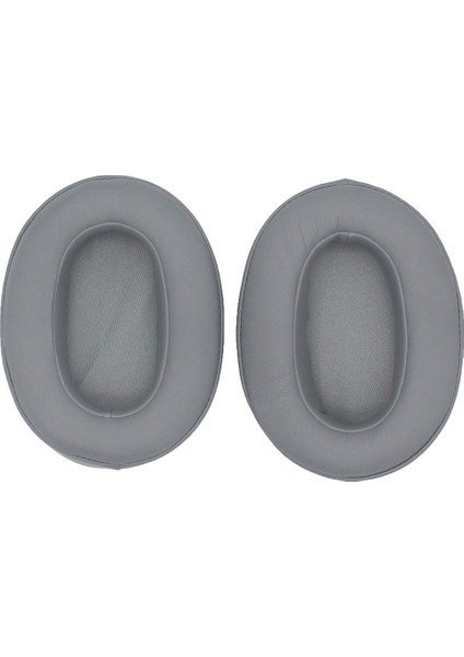 Sony WH-XB900N Için 1 Çift JZF-365 Gürültü Engelleyicili Deri Yedek Kulaklık Ucu - Gri (Yurt Dışından)
