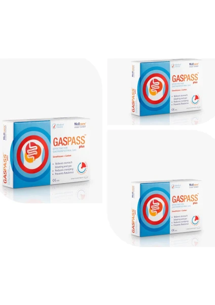 Gaspass Plus 20 Tablet 3 Kutu