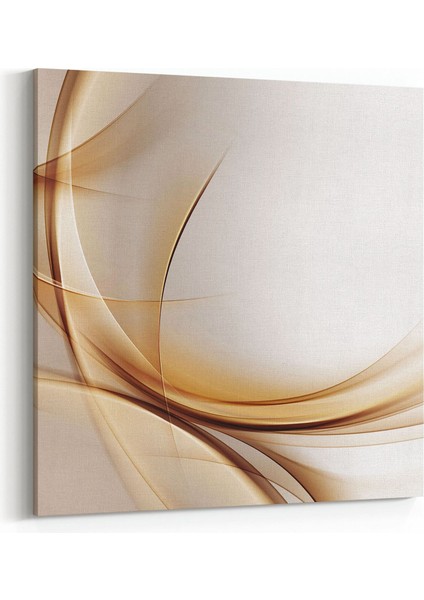 10142K Abstract Görsel Kare Kanvas Tablo