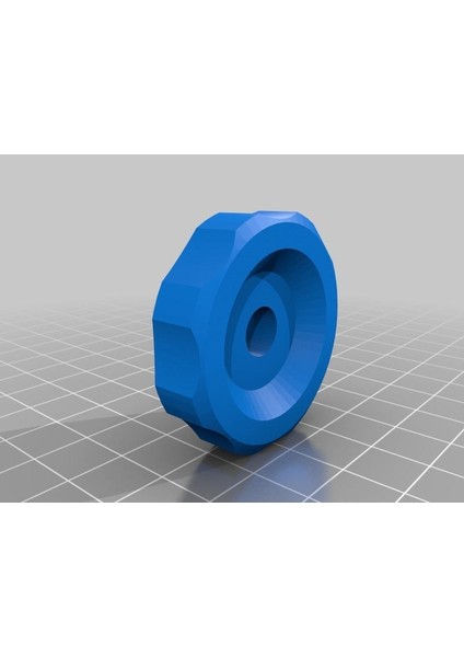 Parmak Çarkı M8 Somun / Handrad M8 Mutter Plastik Aparat