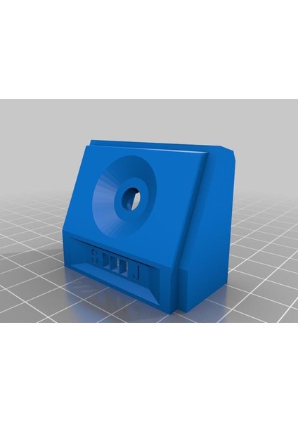 Multiplex Mpx MC2020 R / C Vericisi Için 2.4ghz Anten Soketi (Sesleyici Için Tasarlanmış Openscad) Plastik Aparat