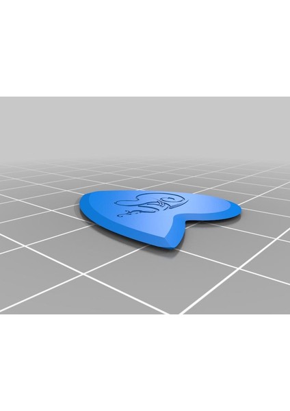 Dragons Kalp Gitar Seçim Plastik Aparat