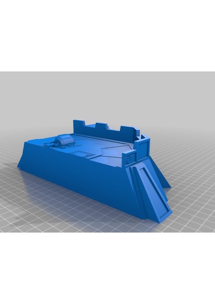WH40K Imparatorluk Güçlendirme Noktası Bunker Split Plastik Aparat