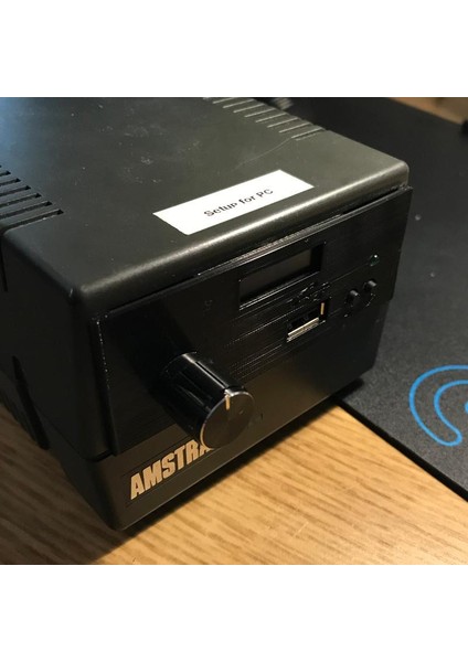 Zx Spectrum +3, Amstrad CPC6128 / 664 / Fd-1 & Tatung Einstein Gotek USB Disket Emülatörü Iç Caddy (3 Sürücü Değiştirme) Plastik Aparat