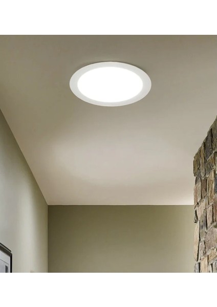 AP01-01810 18W Yuvarlak Sıva Altı LED Panel 4000K Ilık Beyaz modelleri