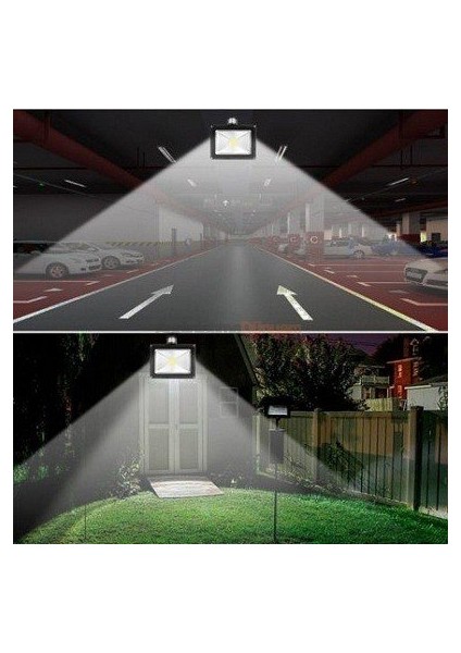 50W Slim LED Projektör CT-4658 3000K Günışığı Sarı Işık